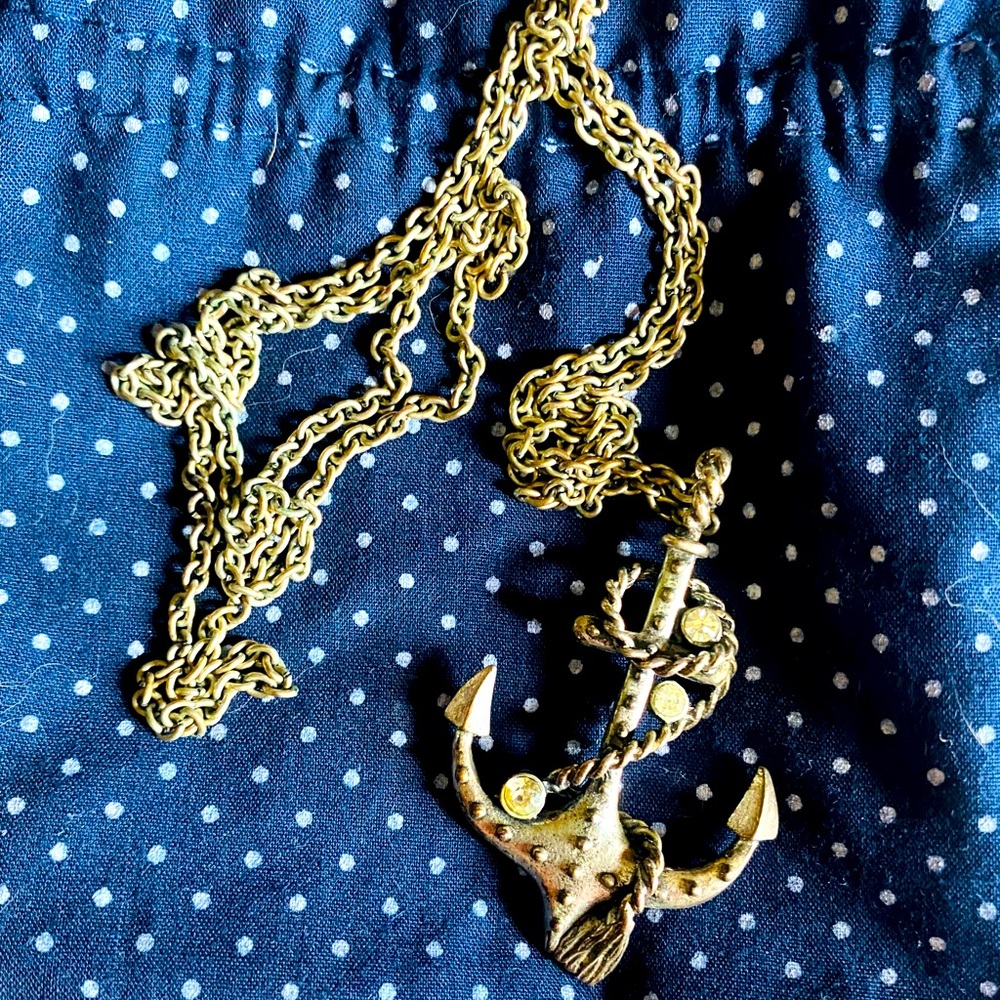 💵3 for $10💵 American Eagle Anchor Necklace ⚓️